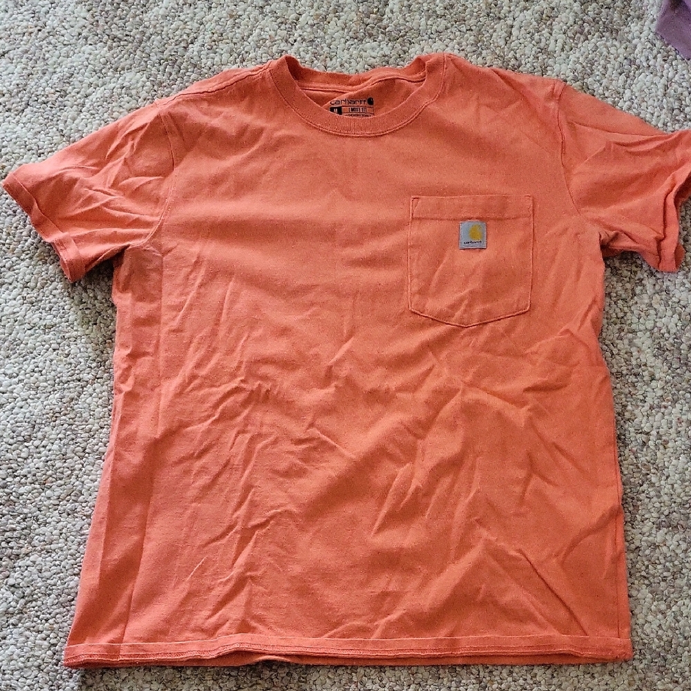 Carhartt Womens Short Sleeve Tee in Orange